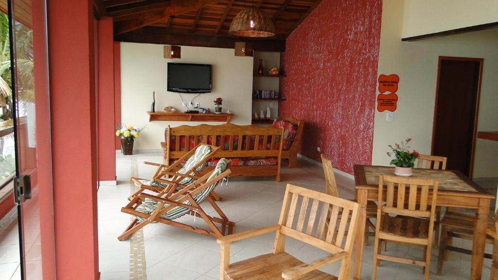 Pousada Casa Na Praia Ubatuba Eksteriør bilde