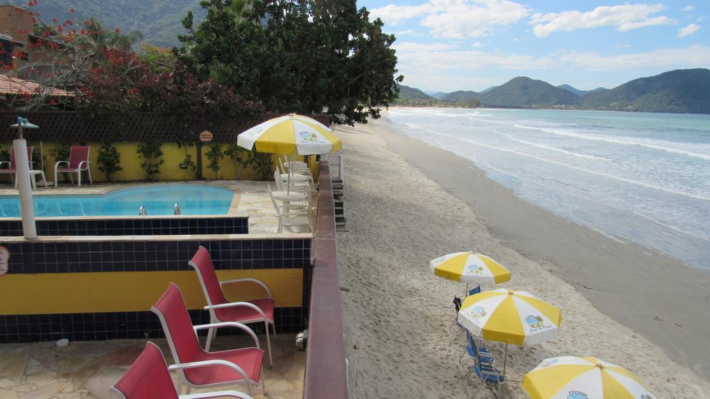 Pousada Casa Na Praia Ubatuba Eksteriør bilde